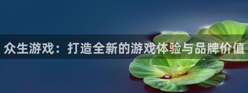 四川非凡游戏官网科技有限公司：众生游戏：打造全新的游戏体验与品牌价值