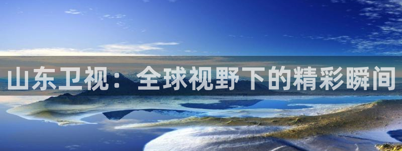 178体育赛事免费直播app：山东卫视：全球视野下的精彩瞬间